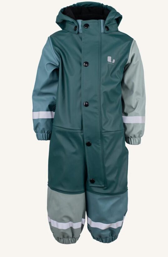 Lindberg Sweden fliisvoodriga vihmakombe - Lagoon/Mint Green